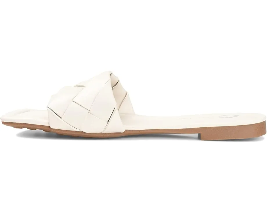 Сандалии Journee Collection Cassay с квадратным носком и низким каблуком