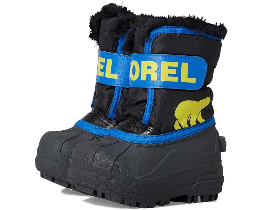 Детские зимние ботинки SOREL Snow Commander с утеплителем 200г и литой подошвой