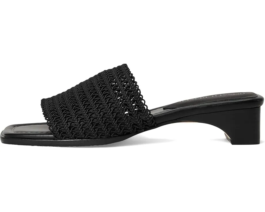 Сандалии Clodie на низком квадратном каблуке из замши Donald Pliner