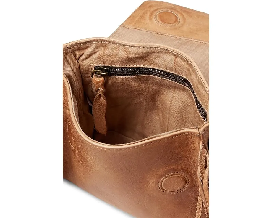 Сумка Bed Stu Hidden через плечо из кожи с бахромой