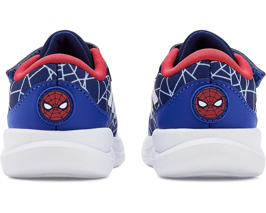 Adidas кроссовки Marvel Runfalcon 6 для малышей с эластичной шнуровкой Белые