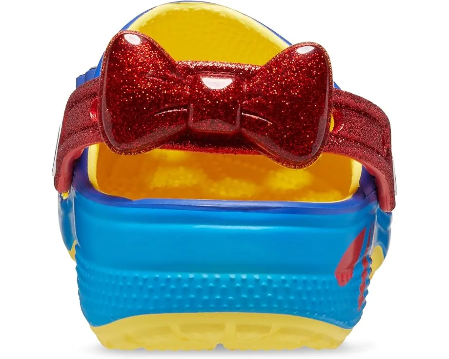 Кроксы Crocs Snow White Classic Clog с ремешком