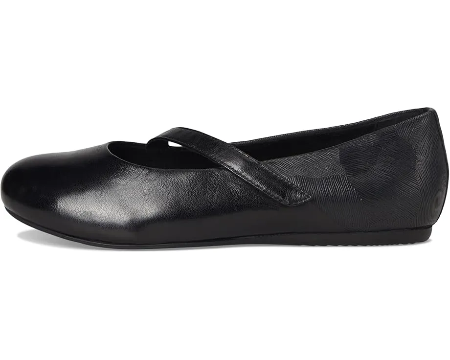 Балетки SoftWalk Syracuse Mary Jane из кожи на липучке со съемной стелькой