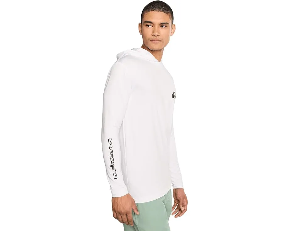 Quiksilver Худи Everyday Hooded Surf Tee из переработанного полиэстера с защитой от солнца