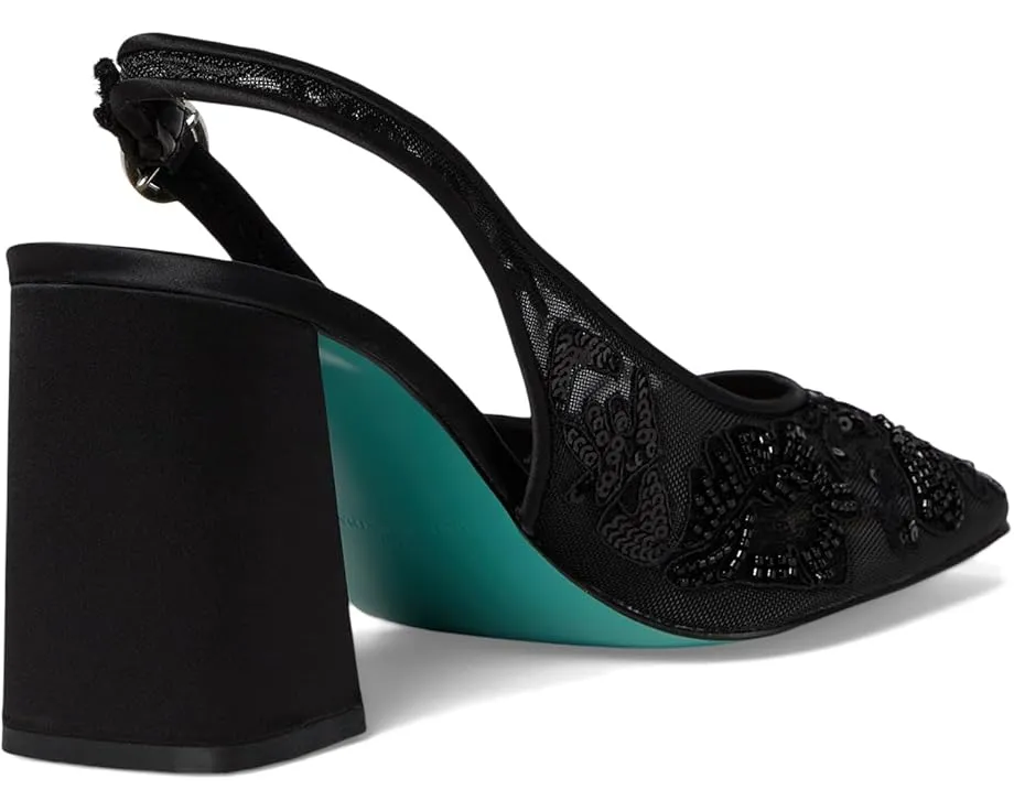 Туфли Blue by Betsey Johnson Ninah на устойчивом каблуке с сеткой