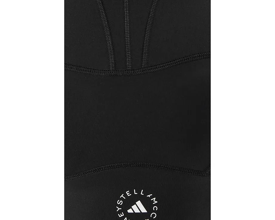 Тренировочный кроп-топ adidas by Stella McCartney с регулируемыми бретелями и силуэтом рейсбэк