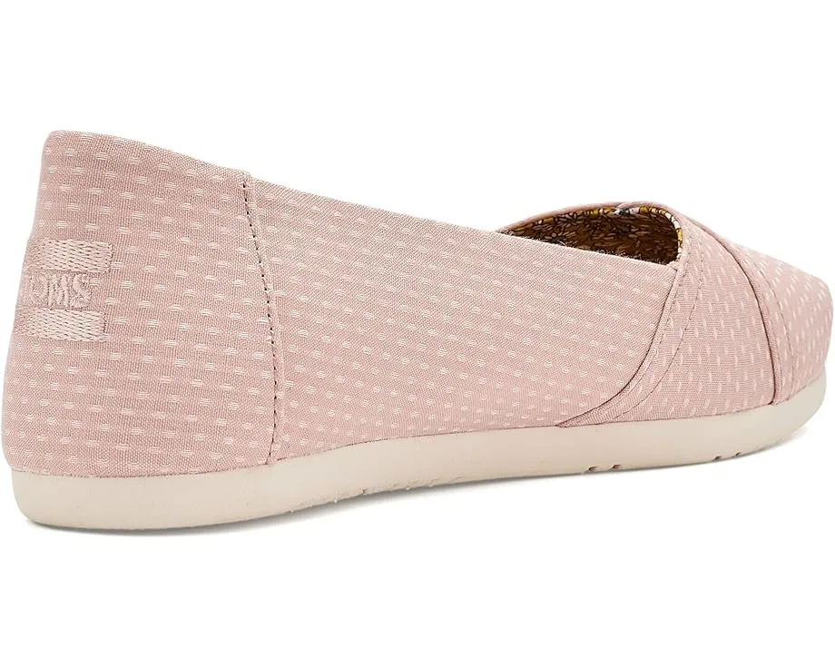 Балетки TOMS Alpargata Ballet с V-образным мысом и стелькой с памятью формы
