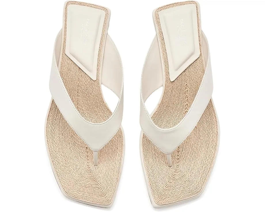 Сандалии rag & bone Jo Thong Wedges на танкетке
