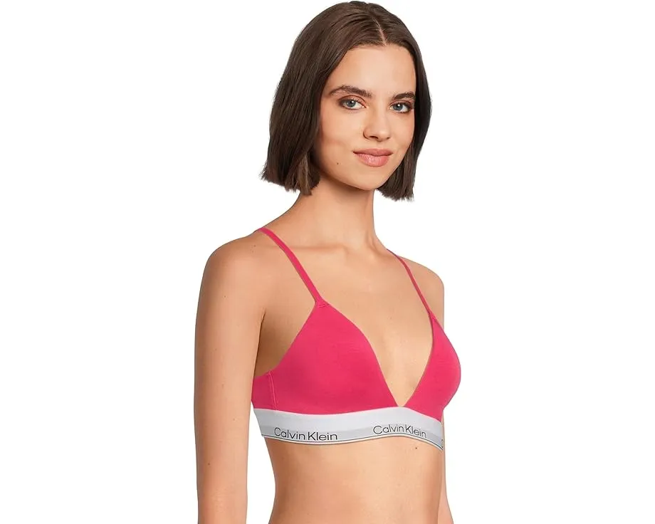 Бралетт Calvin Klein Underwear Icon из хлопка и модала с легким уплотнением