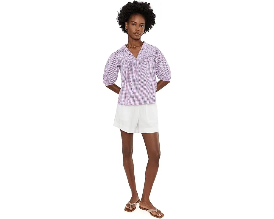 Топ Devin Top с V-образным вырезом Vineyard Vines с завязками
