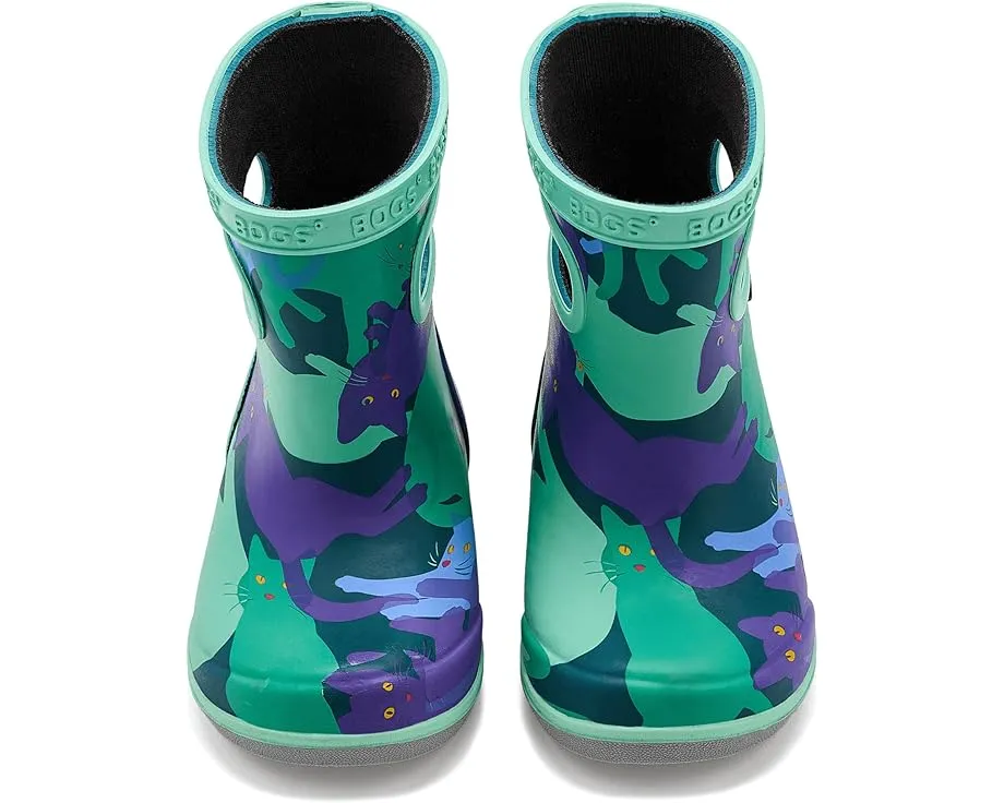 Детские сапоги Bogs Kids Skipper II Catmo с принтом котиков