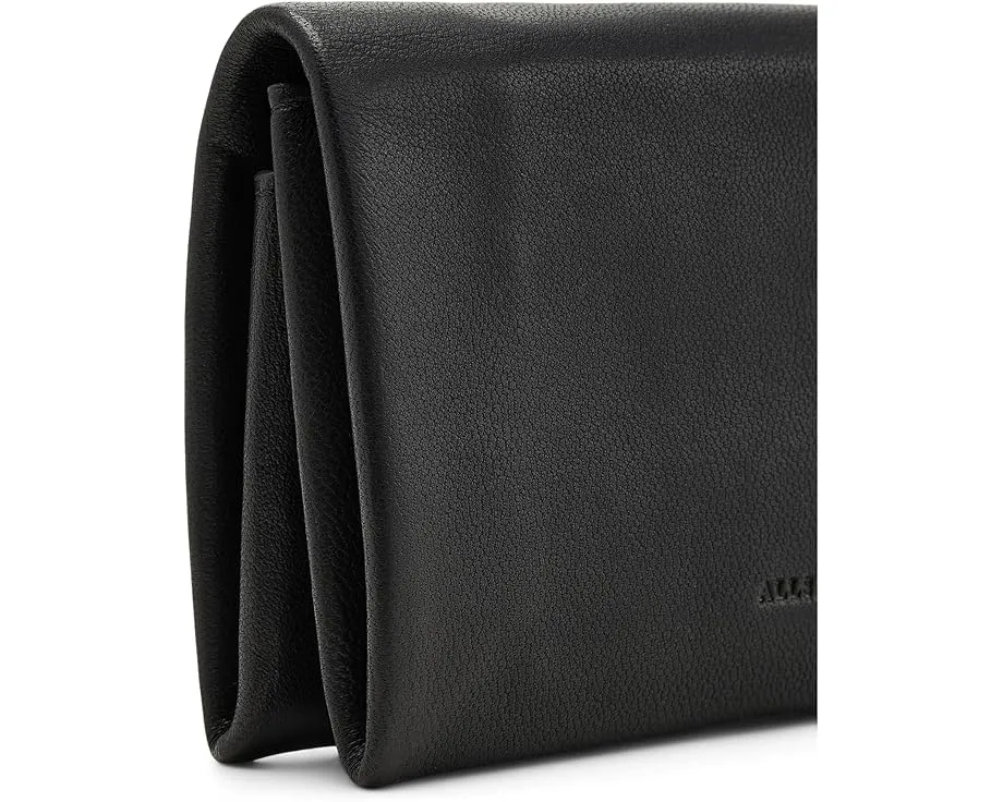 Кошелек AllSaints Harluna из мягкой кожи со множеством слотов