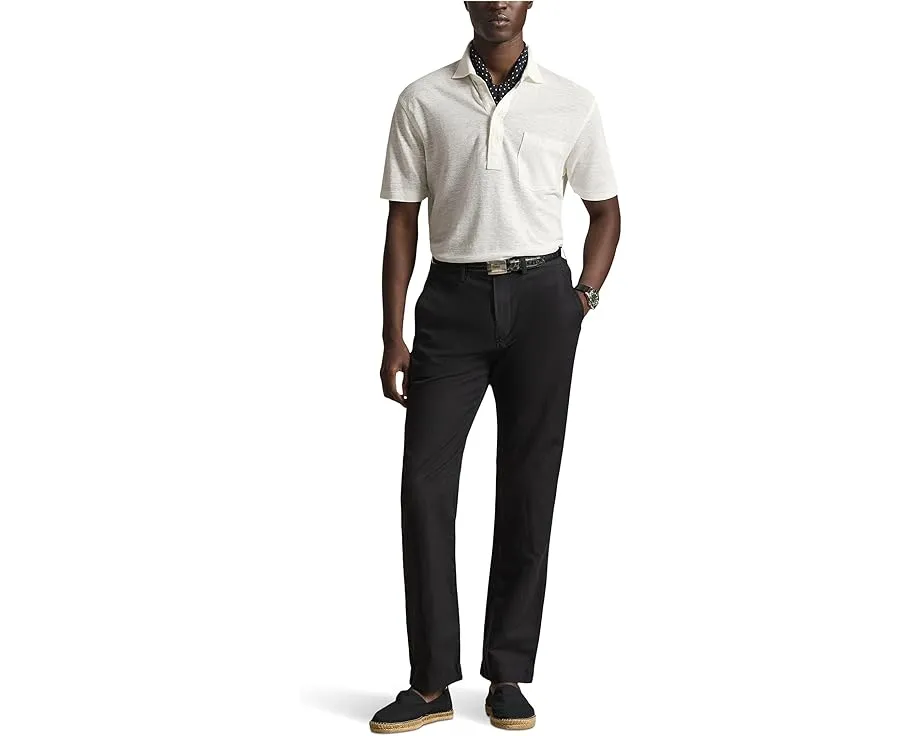 Штаны классического кроя Bedford из льна с хлопком Polo Ralph Lauren