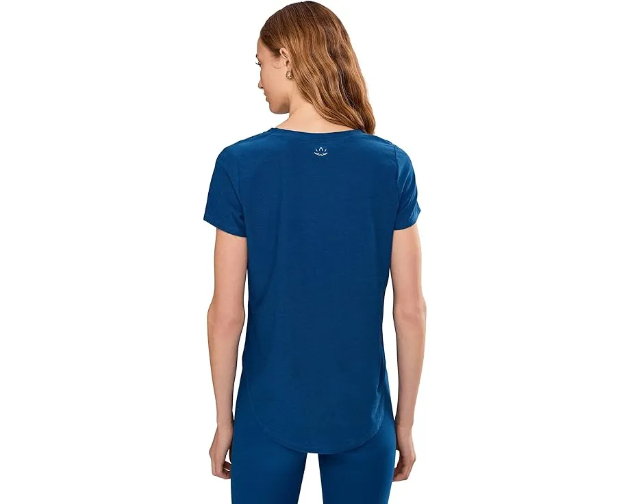 Футболка Beyond Yoga Featherweight On The Down Low Tee из влагоотводящей ткани Spacedye
