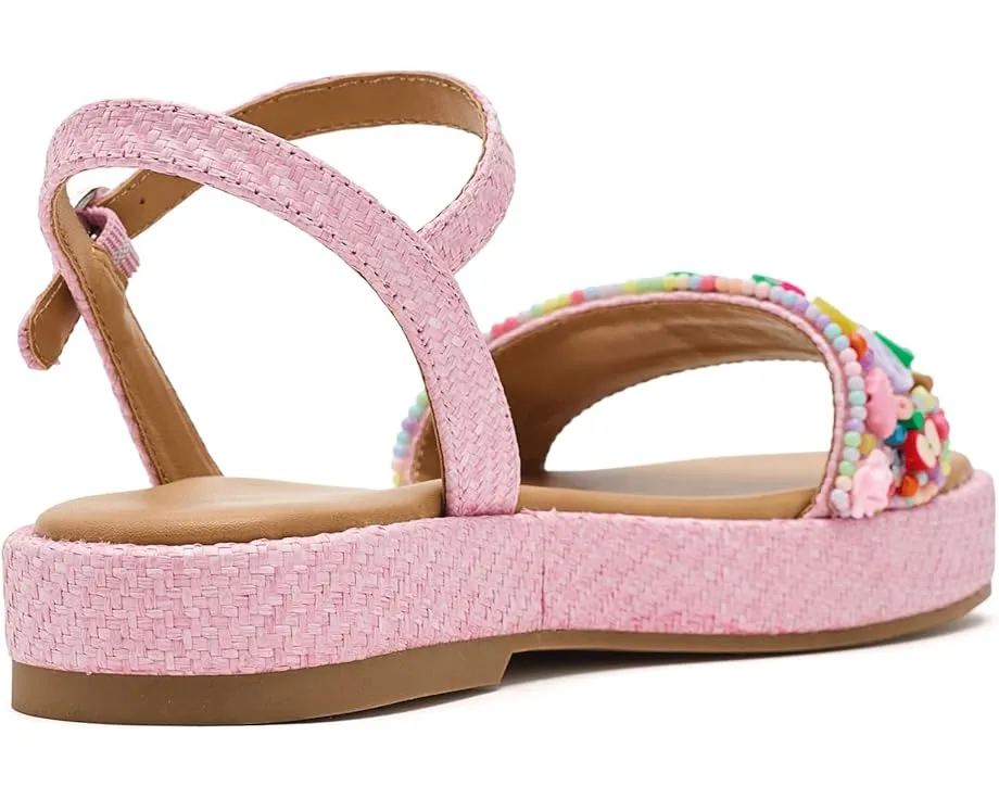 Детские сандалии Steve Madden Kids Arabela с 3D украшениями и ремешком на липучке