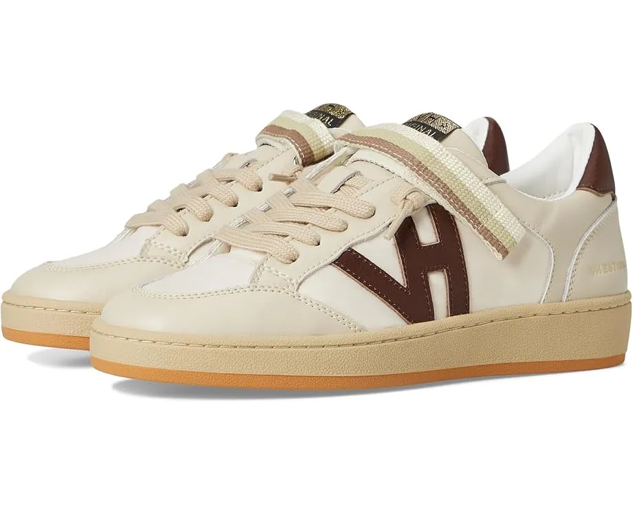 Кроссовки Vintage Havana Next с кожаным верхом и полосатой застежкой на липучке