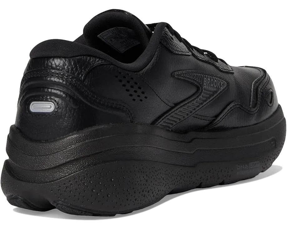 Кроссовки Brooks Ghost Max Leather с технологией DNA Loft v3 и верхом из кожи