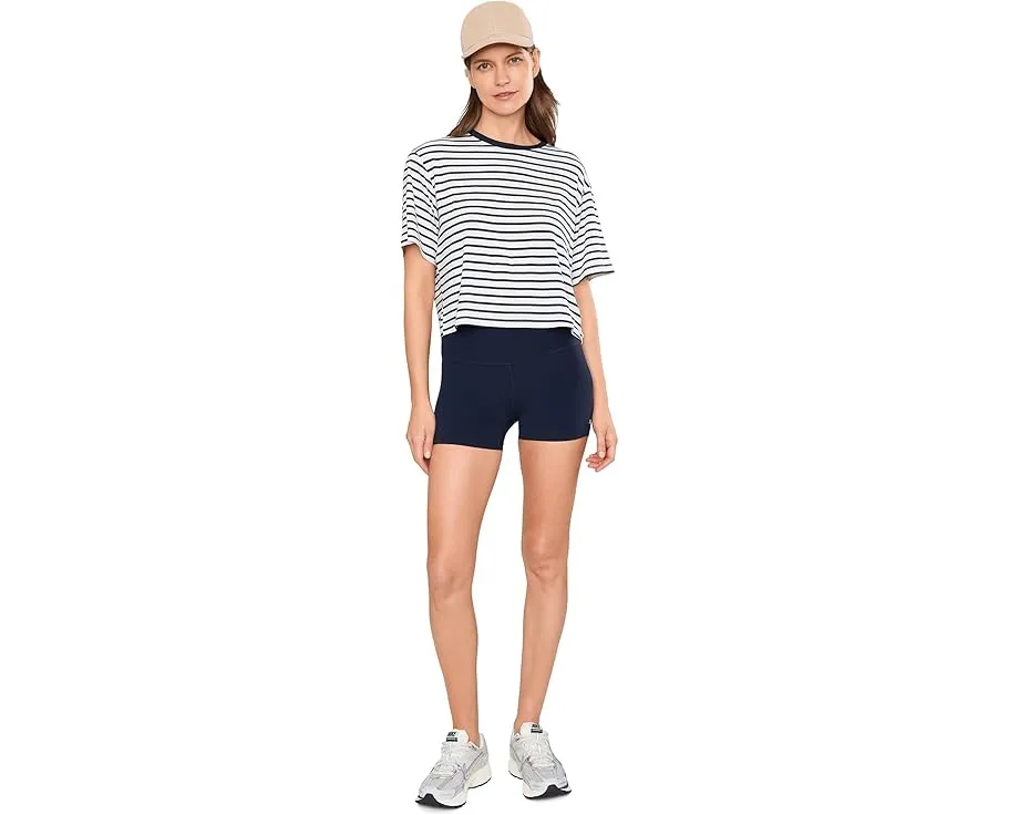 Футболка Splits59 Djuna Oversized Jersey Tee из белой вискозы