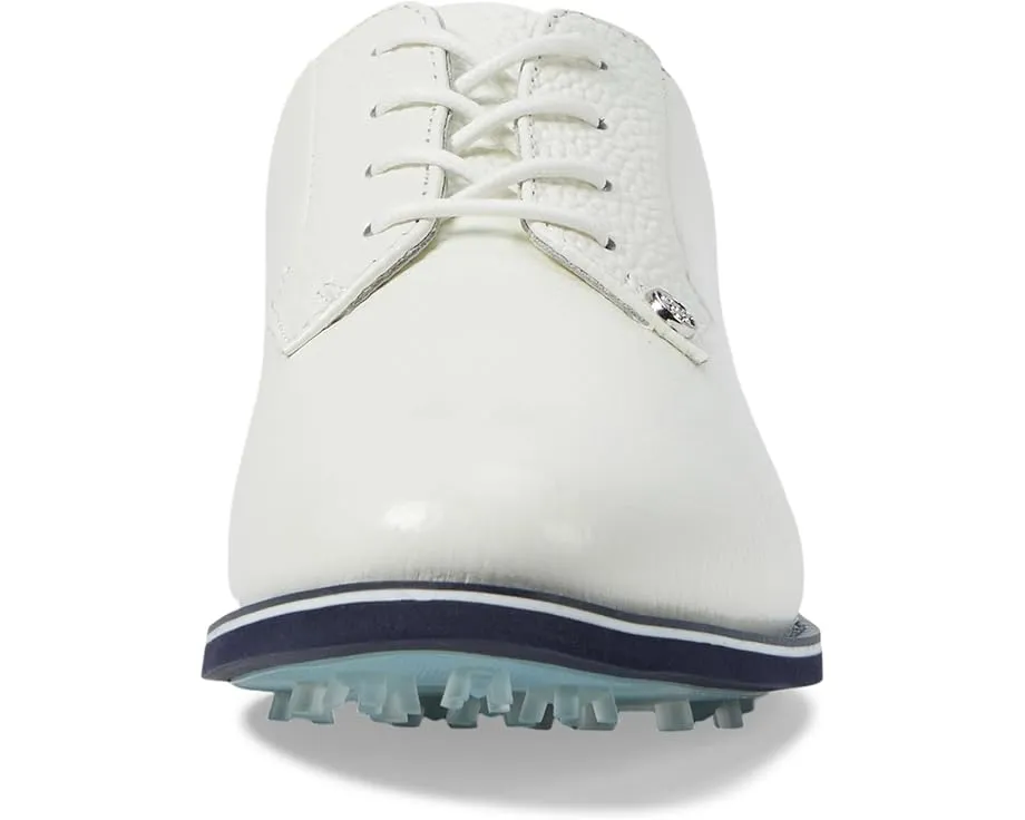 Женские гольф-туфли GFORE Gallivanter из галечной кожи с миндалевидным носком