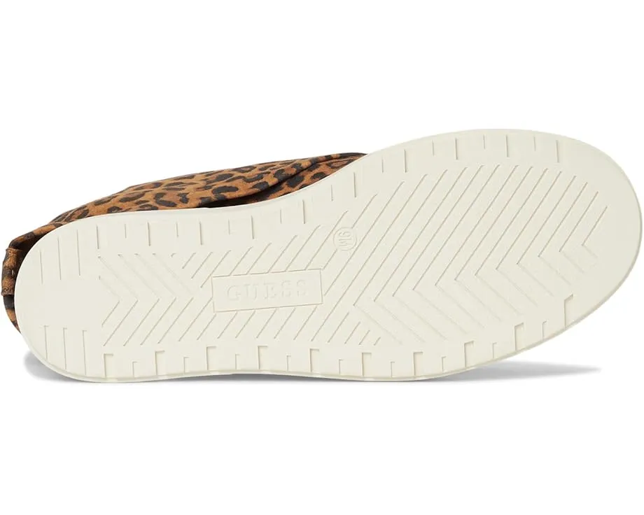 Ботинки GUESS Guinna с джинсовым верхом и клиновидным каблуком