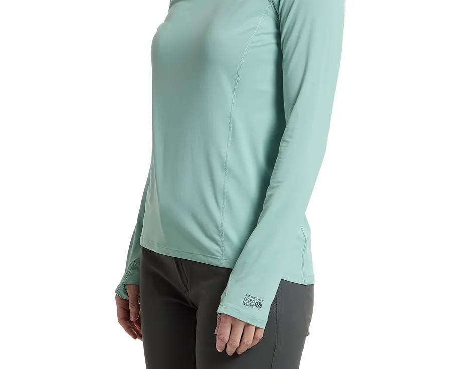 Футболка Mountain Hardwear Crater Lake с длинным рукавом и отверстиями для большого пальца