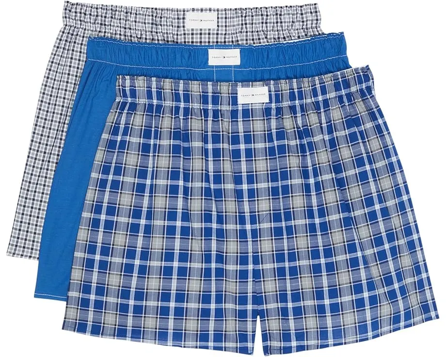 Набор из 3 боксеров Tommy Hilfiger Cotton Classics Woven с эластичным поясом