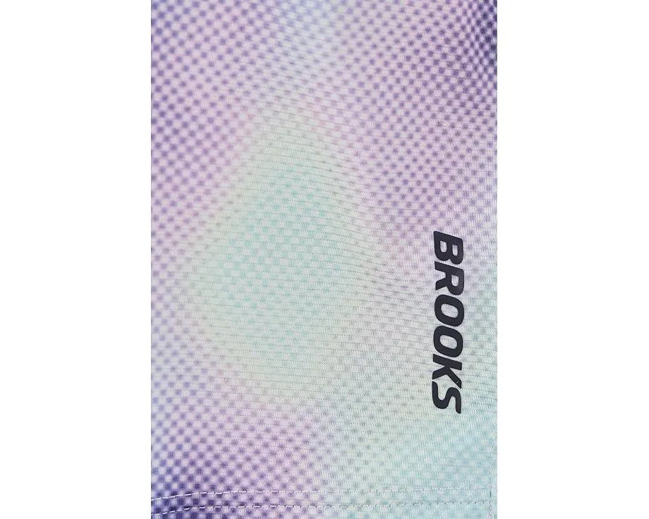 Майка для бега Brooks Dash Tank с принтом и влагоотведением