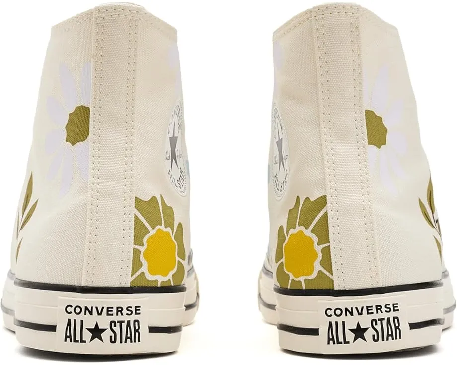 Кроссовки Converse Chuck Taylor All Star Retro Florals высокие с цветочным принтом