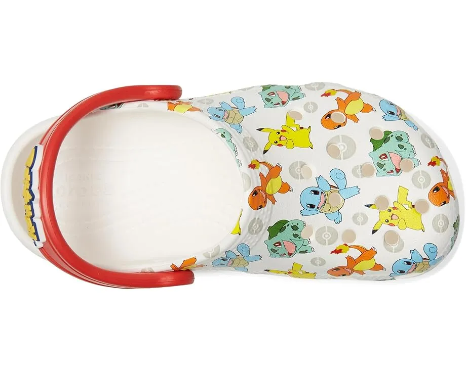 Детские кроксы Crocs Classic Pokemon с рисунком