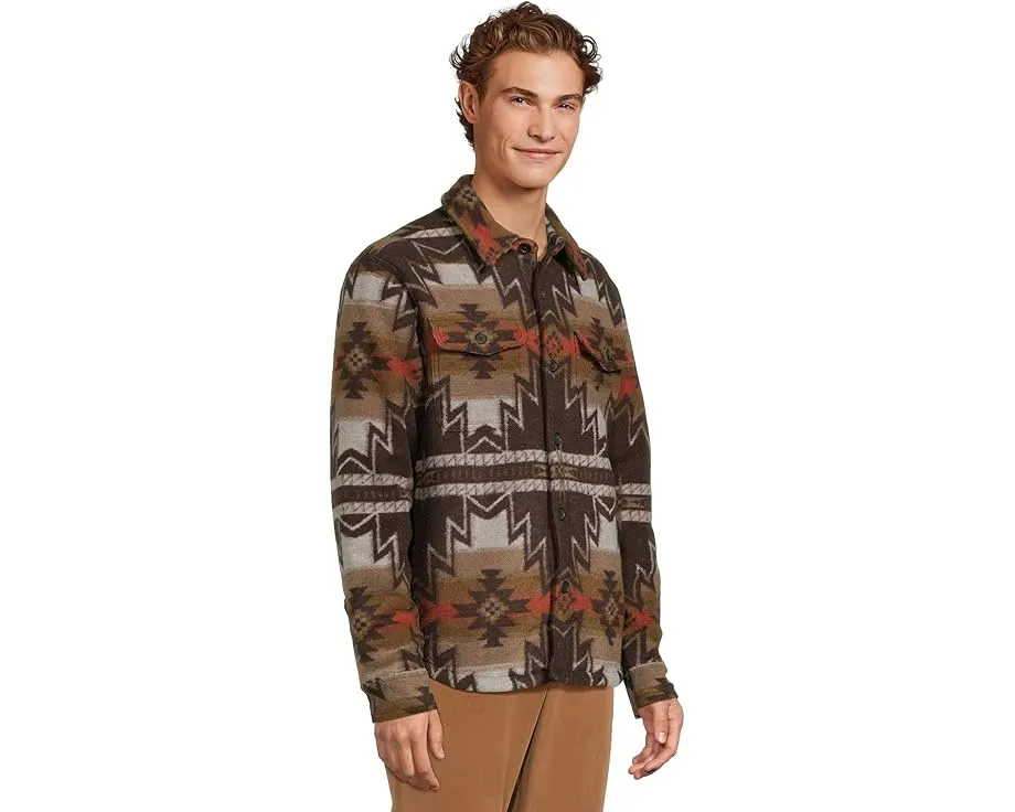 Куртка Faherty Doug Good Feather с флисовой подкладкой в стиле винтажных CPO