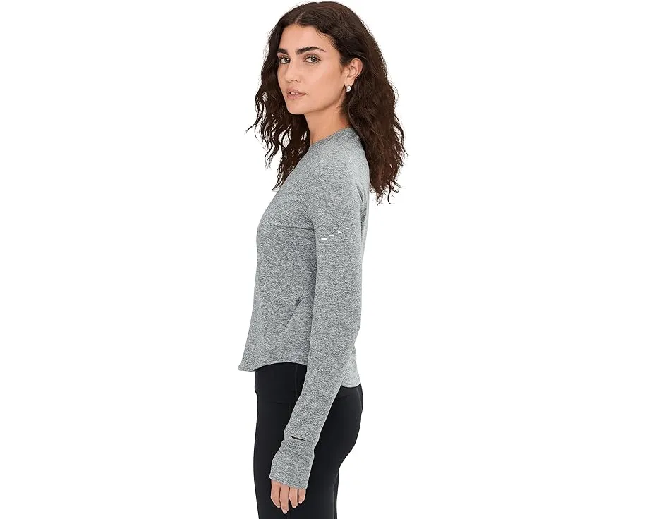 Nike Swift Dri-FIT Ultraviolet беговой лонгслив с круглым вырезом