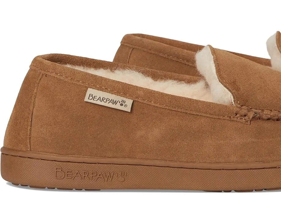 Мокасины Brian с водоотталкивающей пропиткой и стелькой из искусственной овчины Bearpaw