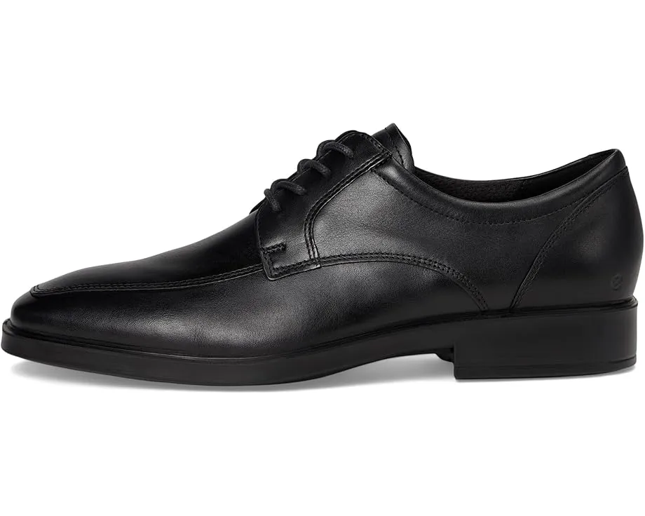 Мужские оксфорды ECCO Milan Apron Toe Tie с анатомической стелькой и технологией FLUIDFORM
