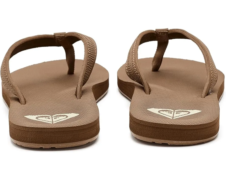 Шлепанцы Roxy Porto Wp из этиленвинилацетата с гибкой подошвой