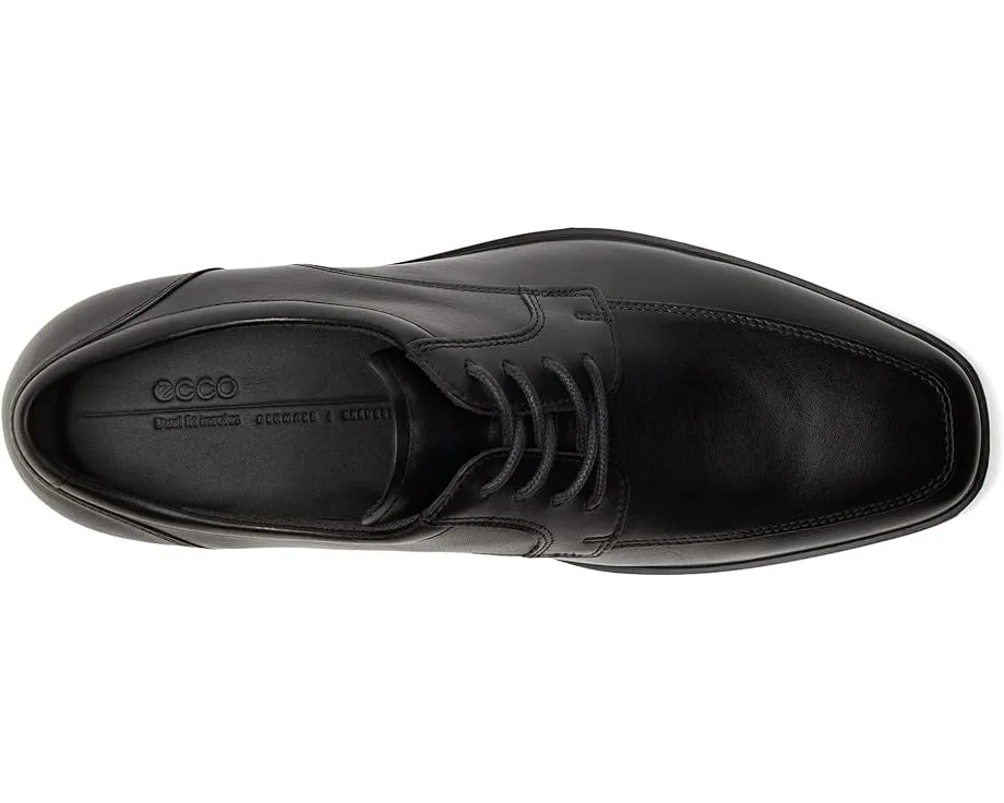 Мужские оксфорды ECCO Milan Apron Toe Tie с анатомической стелькой и технологией FLUIDFORM