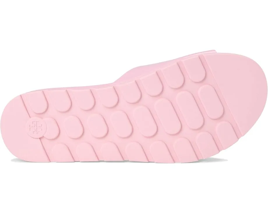 Сандалии Tory Burch Buckle Slide с водонепроницаемым верхом и стелькой из EVA