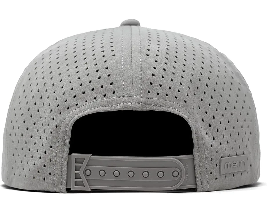 Бейсболка melin Hydro Coronado Brick с гидрофобной технологией и перфорацией