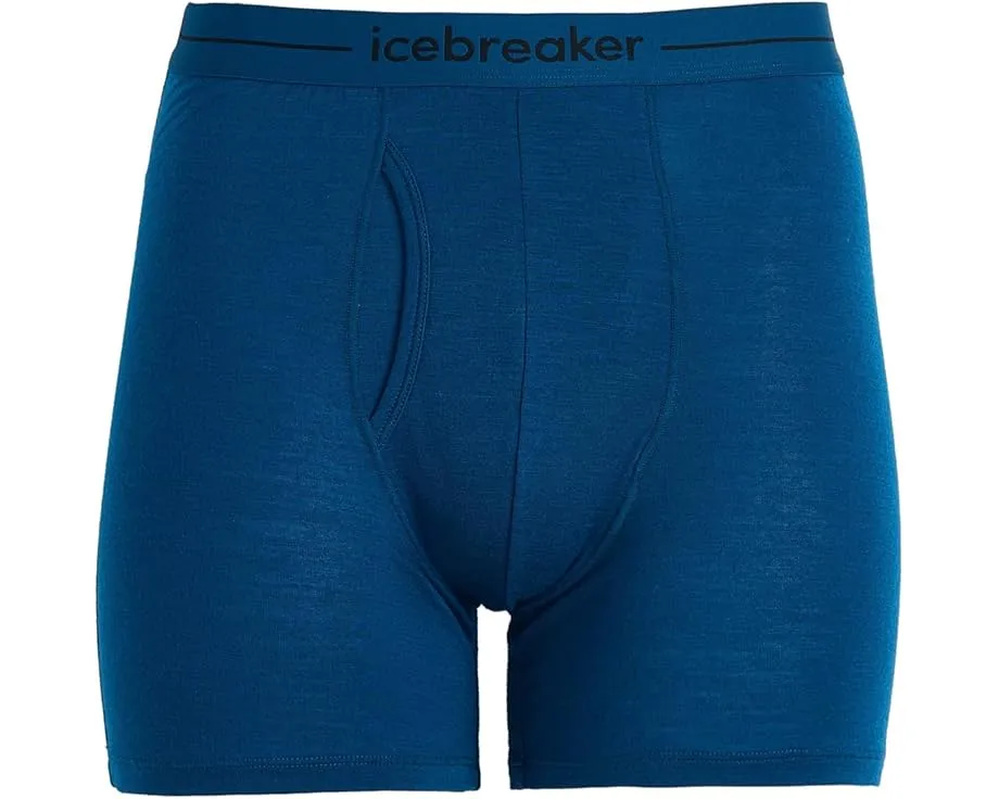 Трусы-боксеры Icebreaker Anatomica Merino с гульфиком из шерсти мериноса