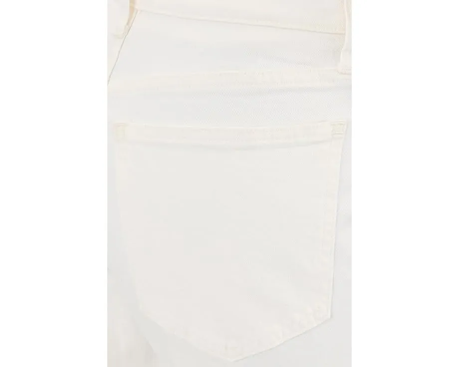 Джинсы Madewell The Short Dean Easy Straight в цвете Tile White