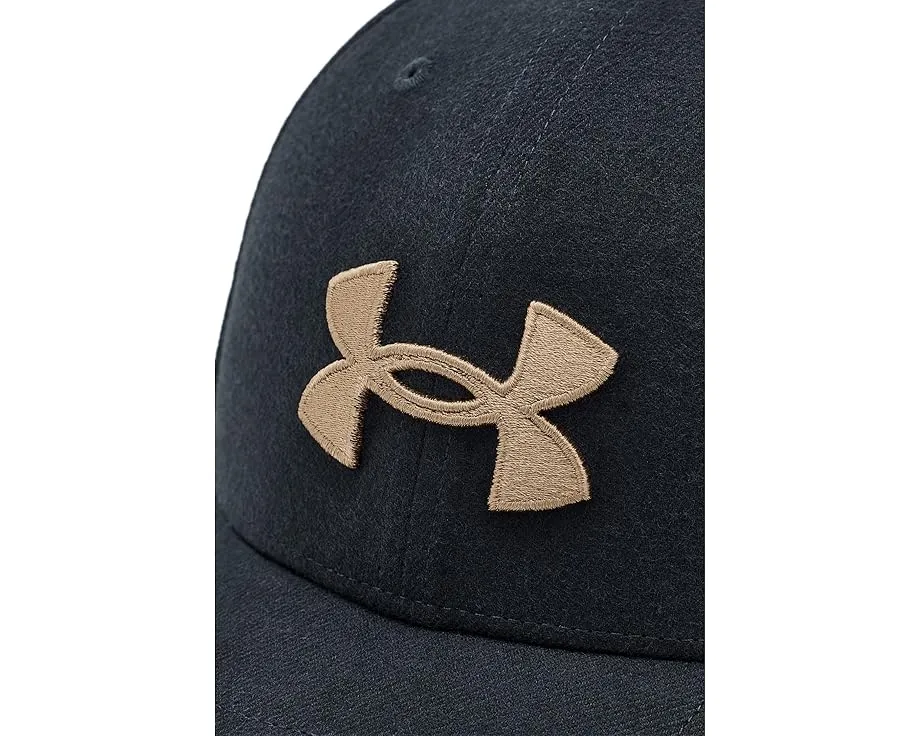 Under Armour бейсболка Blitzing Low Brushed с текстурированным трикотажем и эластичным подкладом