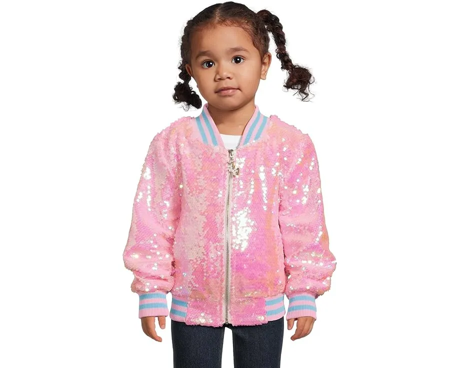 Бомбер Pretty In Pink Unicorn Sequin Bomber от Lola and The Boys