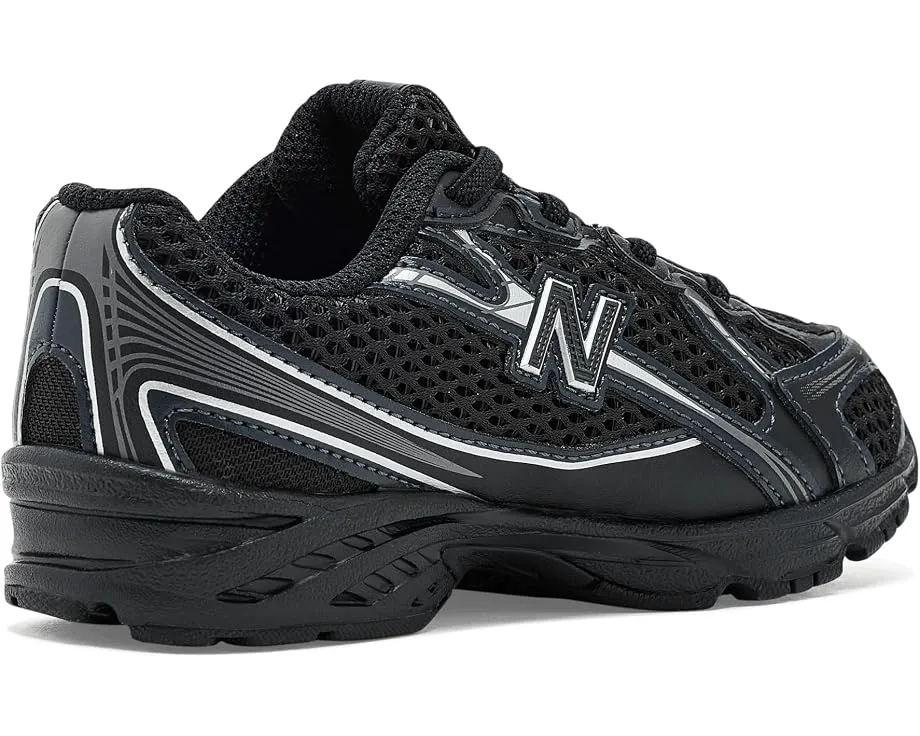 New Balance детские кроссовки 740 Bungee Lace черные