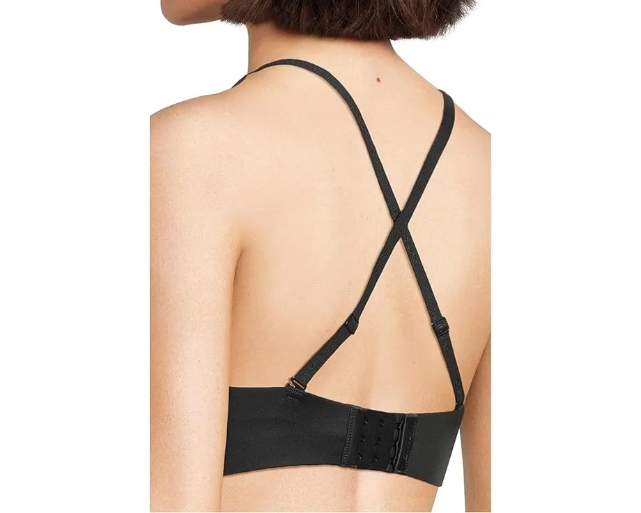 Бюстгальтер Calvin Klein бесшовный без бретелей с легким уплотнением