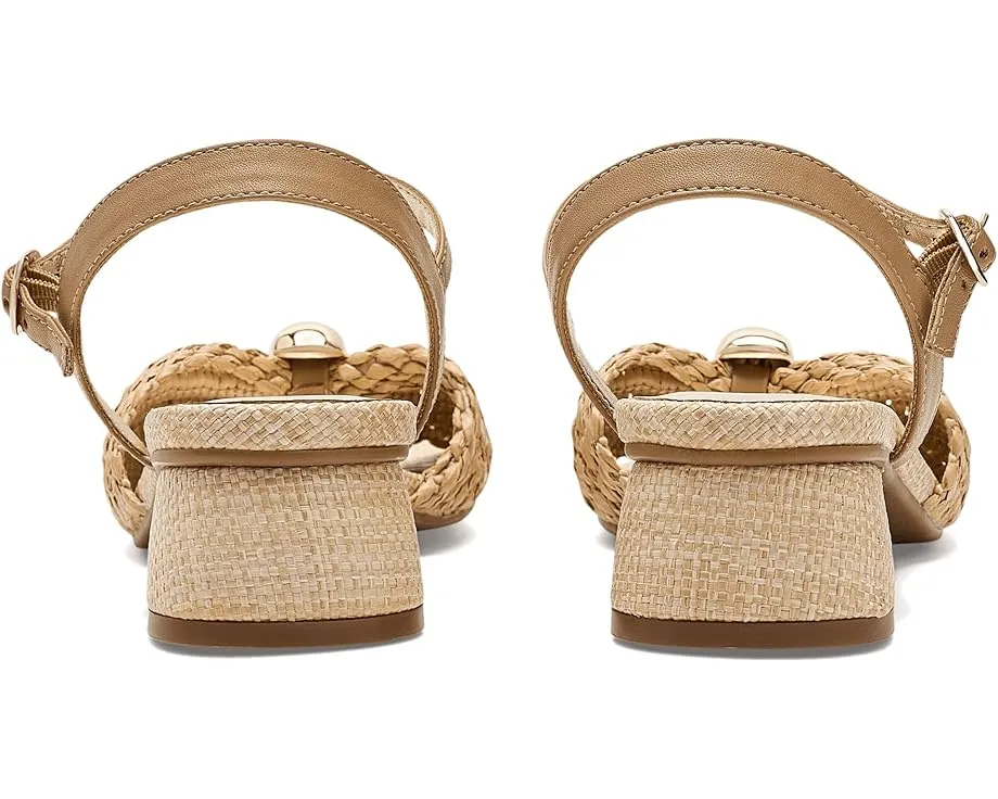 Детские сандалии Steve Madden Kids Golden с плетеным ремешком и металлическим акцентом