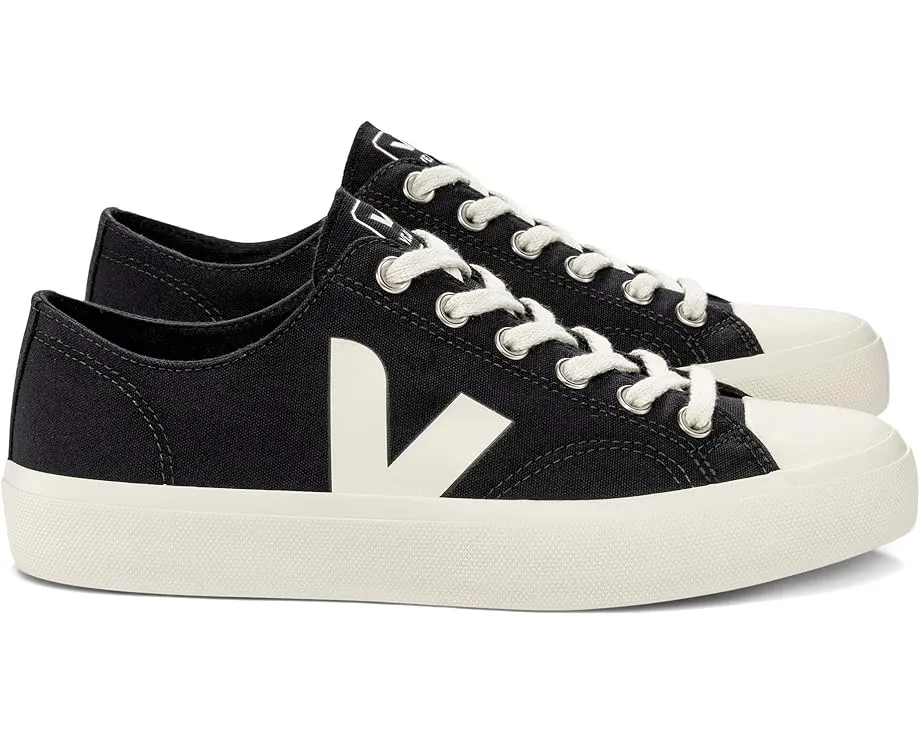 VEJA Wata II Low кроссовки из хлопка с контрастным логотипом