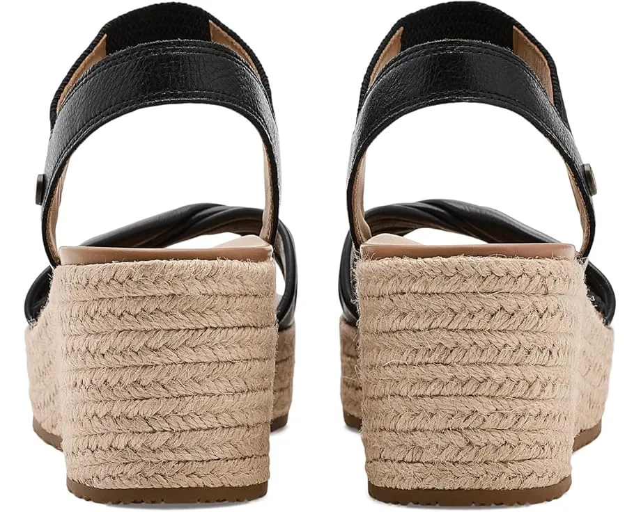 VIONIC Darla эспадрильи на танкетке из премиальной кожи для уверенной походки