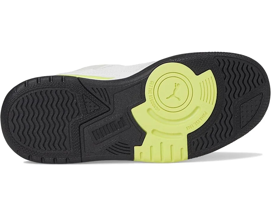 Детские кроссовки PUMA Kids Rebound Retro в винтажном стиле с кожаным верхом
