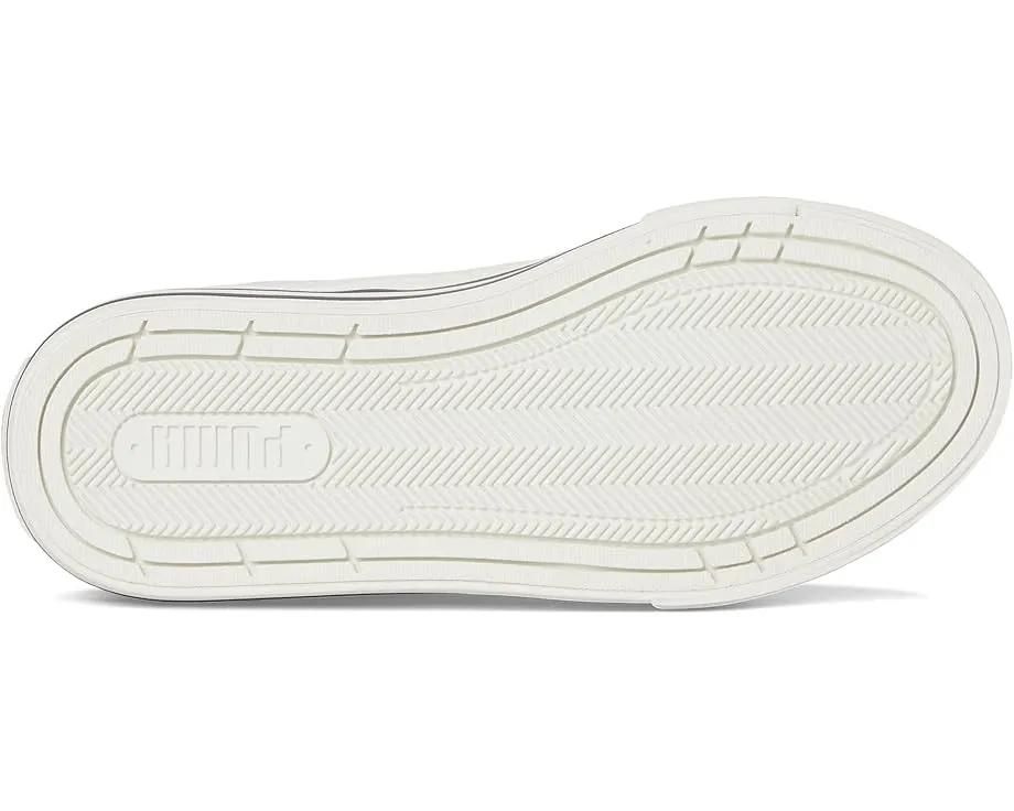 Детские кроссовки Puma Court Classic Vulc с кожаным верхом и вулканизированной подошвой