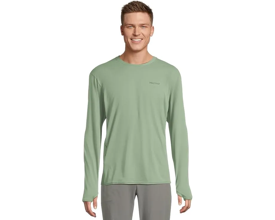 Футболка Marmot AirExchange SolarShield с длинным рукавом и защитой UPF 50
