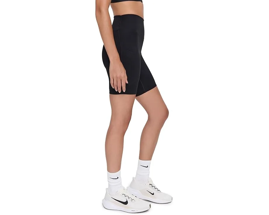 Nike Dri-FIT One велосипедки с высоким поясом и карманами длиной 8 дюймов